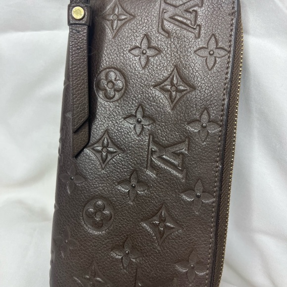 Louis Vuitton brown Empreinte leather wallet - Picture 3 of 6